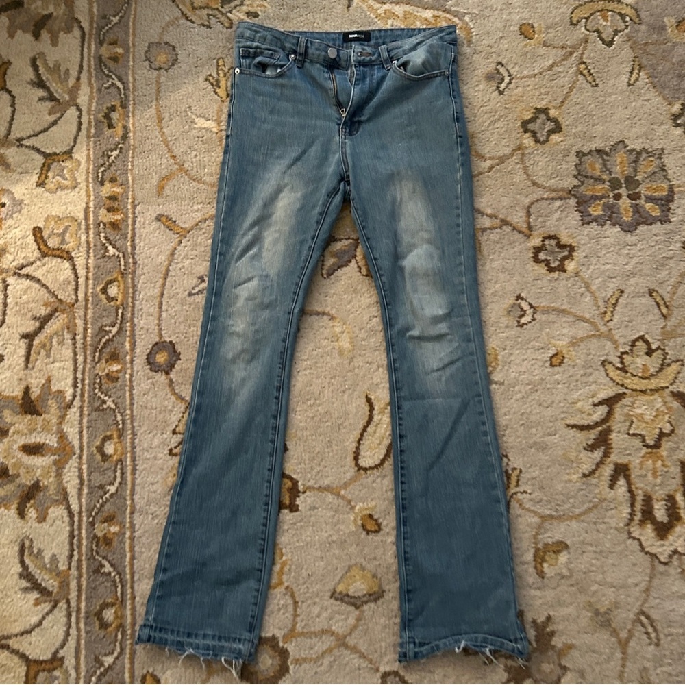 Bootcut Stacked Flared Mens Jeans